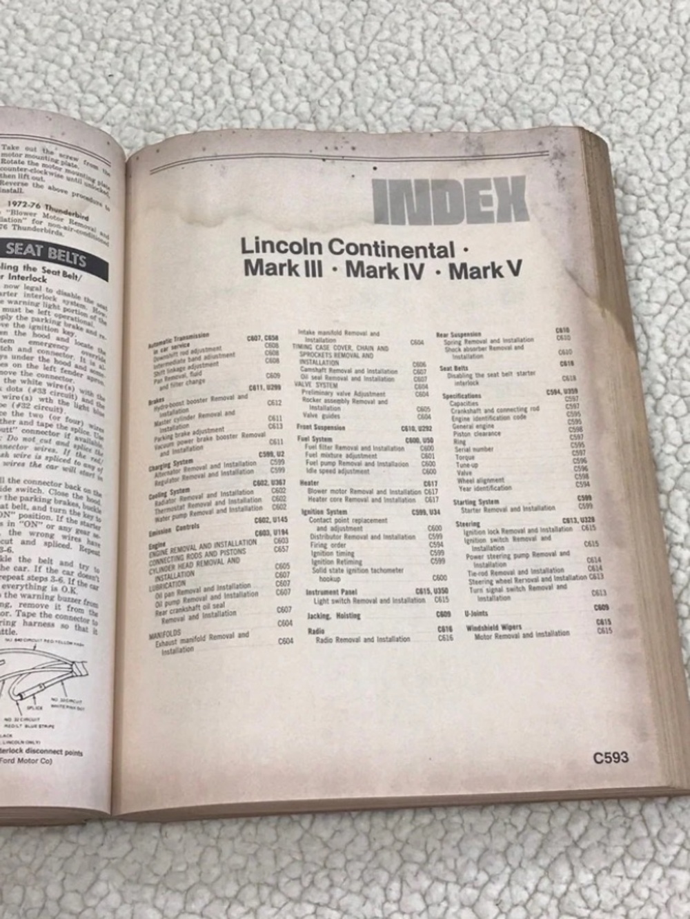 Vintage Chilton’s Auto Repair Manual 1977
American Cars from 1970 to 1977
Detail - Picture 12 of 15